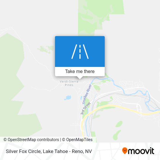Silver Fox Circle map