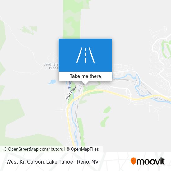 West Kit Carson map