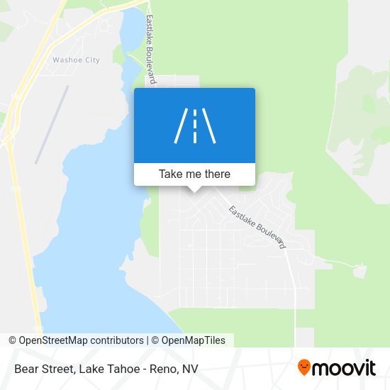 Bear Street map