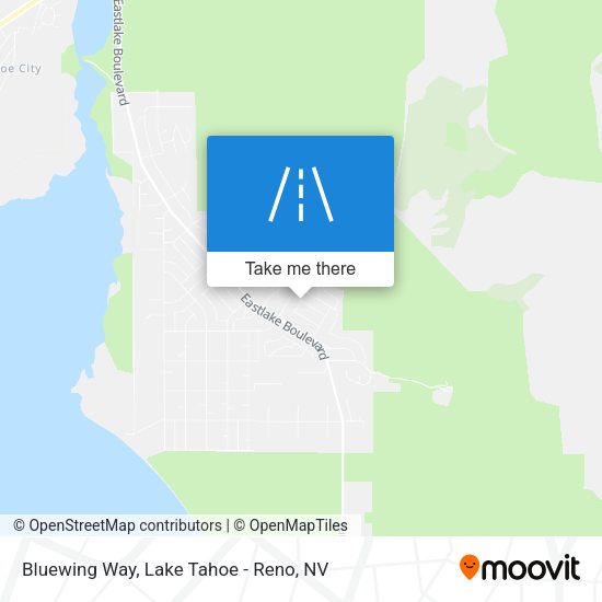 Bluewing Way map