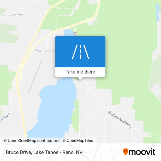 Mapa de Bruce Drive