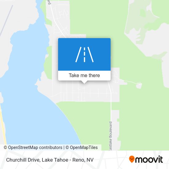 Churchill Drive map