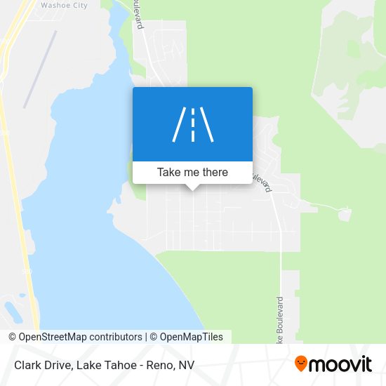 Clark Drive map
