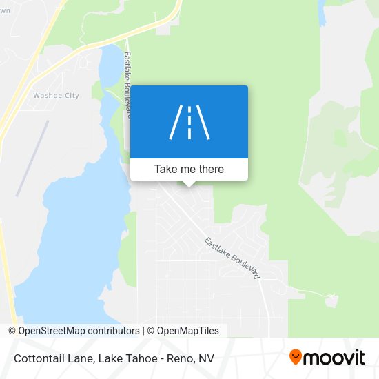 Cottontail Lane map