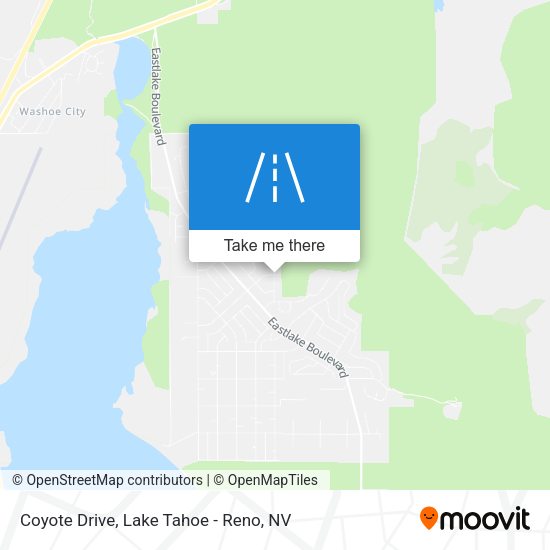 Coyote Drive map