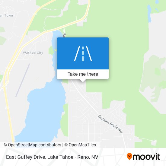 Mapa de East Guffey Drive