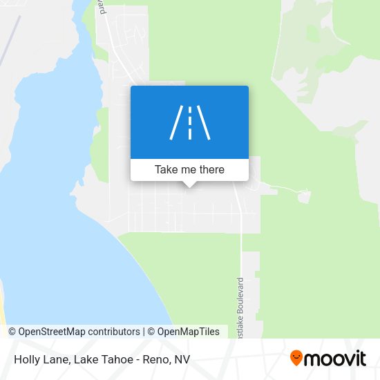Holly Lane map