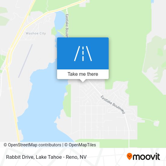 Rabbit Drive map