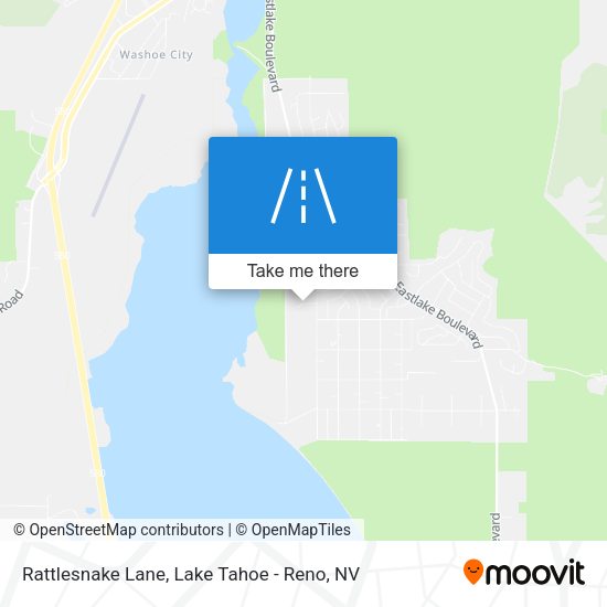 Mapa de Rattlesnake Lane