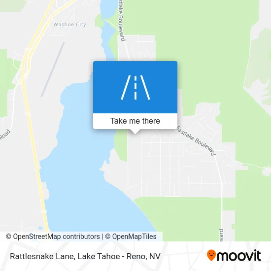 Rattlesnake Lane map