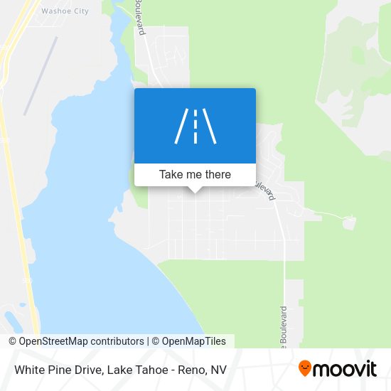 Mapa de White Pine Drive
