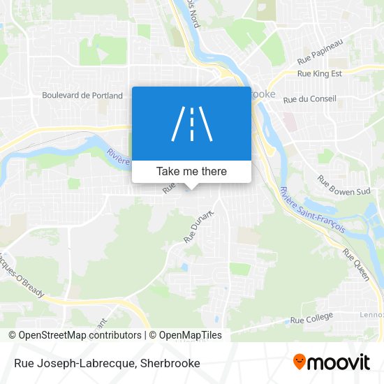 Rue Joseph-Labrecque map