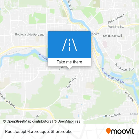 Rue Joseph-Labrecque map