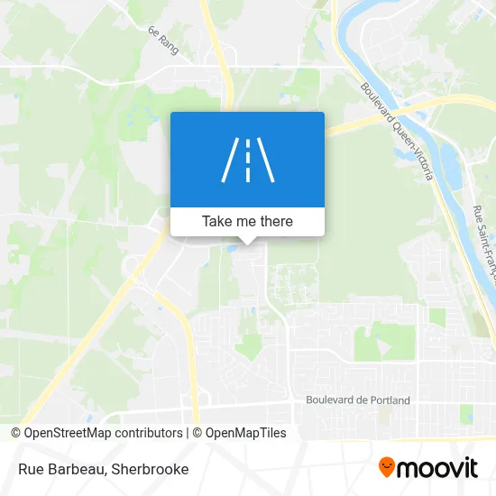 Rue Barbeau map