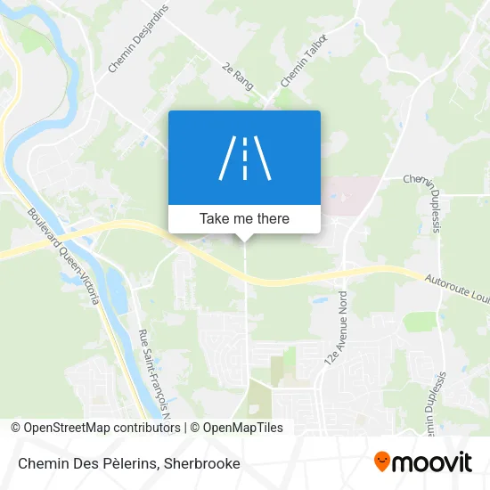 Chemin Des Pèlerins map