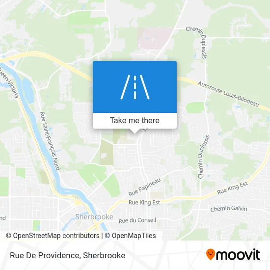 Rue De Providence map