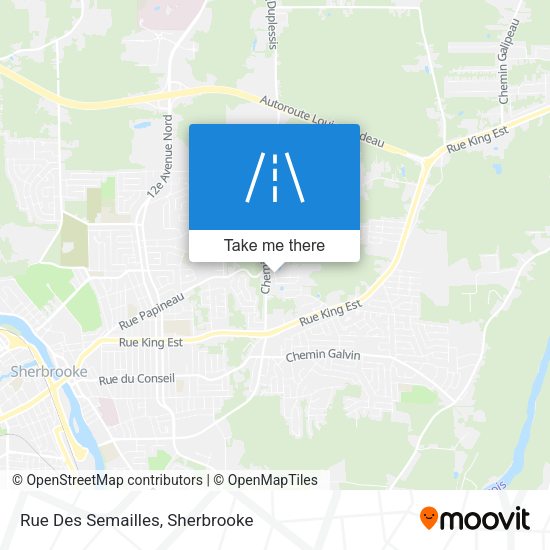 Rue Des Semailles map