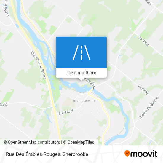 Rue Des Érables-Rouges map