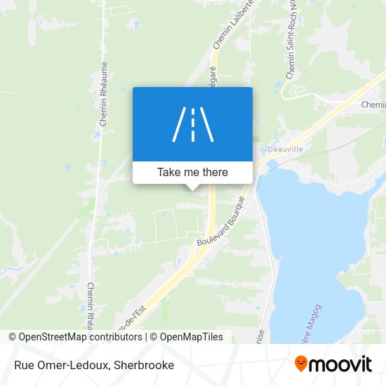 Rue Omer-Ledoux map