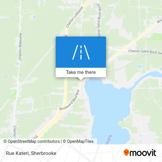 Rue Kateri map