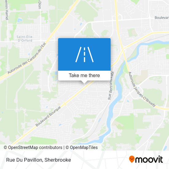Rue Du Pavillon map