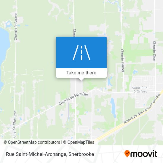 Rue Saint-Michel-Archange map
