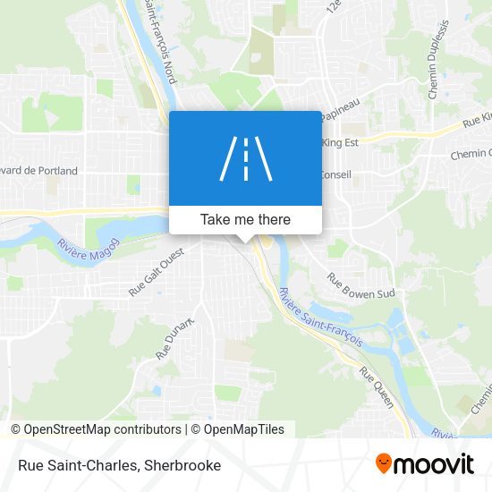 Rue Saint-Charles map
