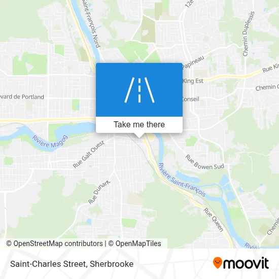 Rue Saint-Charles map