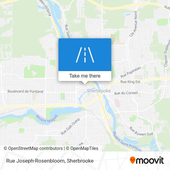 Rue Joseph-Rosenbloom map