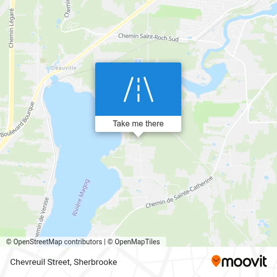 Rue Du Chevreuil map