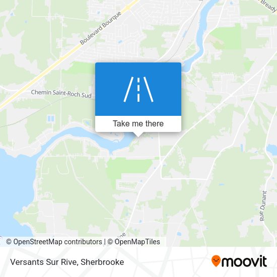 Versants Sur Rive map