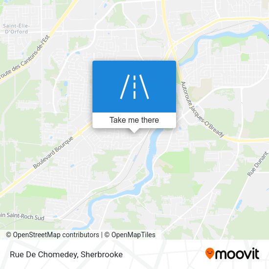 Rue De Chomedey map