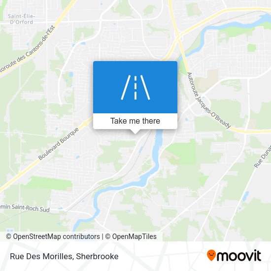 Rue Des Morilles map