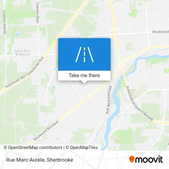 Rue Marc-Aurèle map