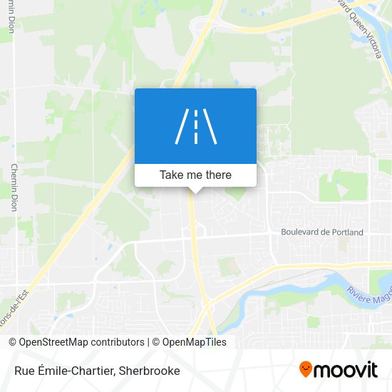 Rue Émile-Chartier map