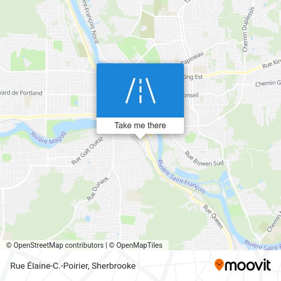 Rue Élaine-C.-Poirier map