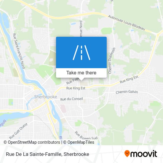 Rue De La Sainte-Famille map