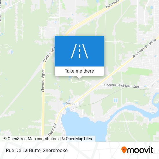 Rue De La Butte map