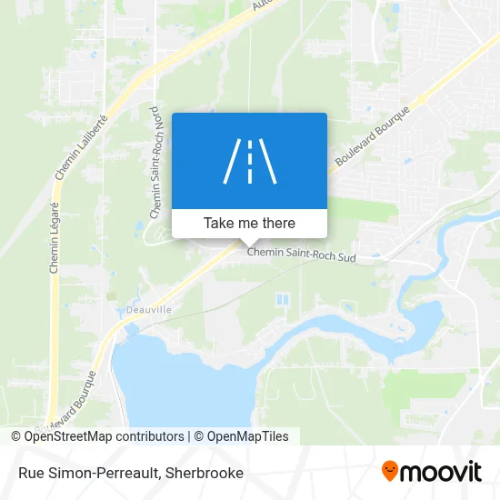 Rue Simon-Perreault map