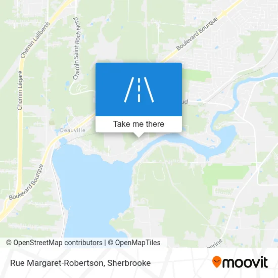Rue Margaret-Robertson map