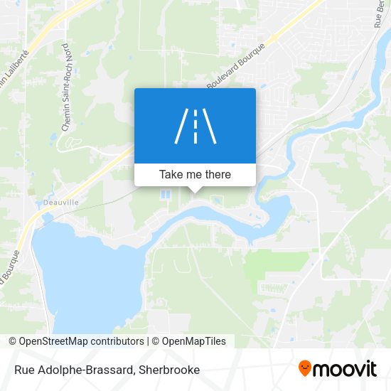 Rue Adolphe-Brassard map