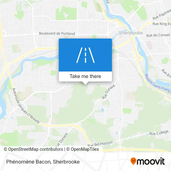 Phénomène Bacon map