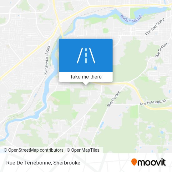 Rue De Terrebonne map