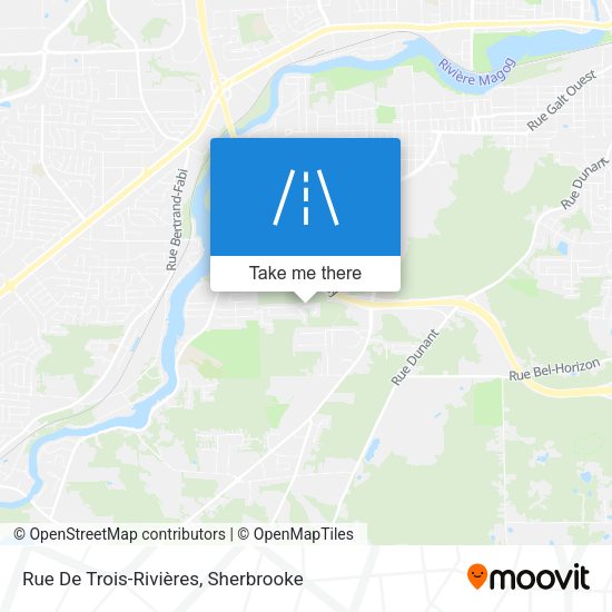 Rue De Trois-Rivières map