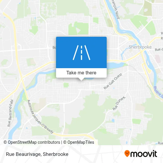 Rue Beaurivage map
