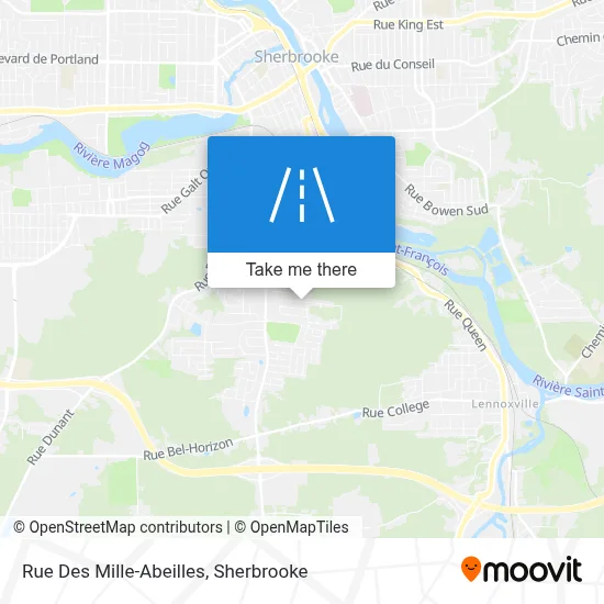 Rue Des Mille-Abeilles map