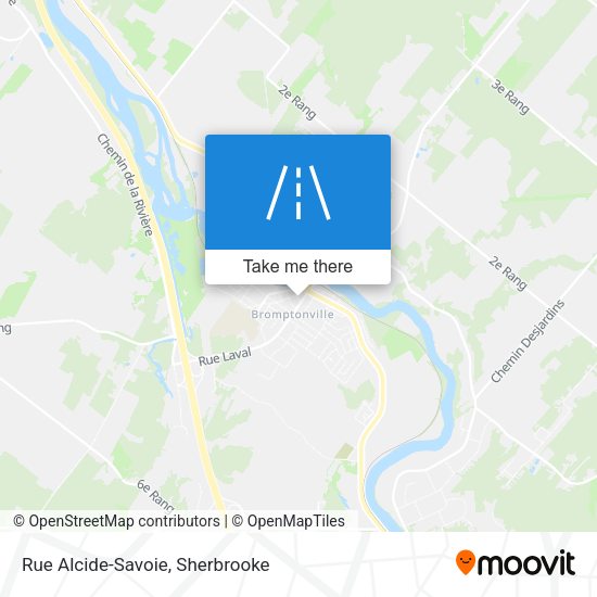Rue Alcide-Savoie map