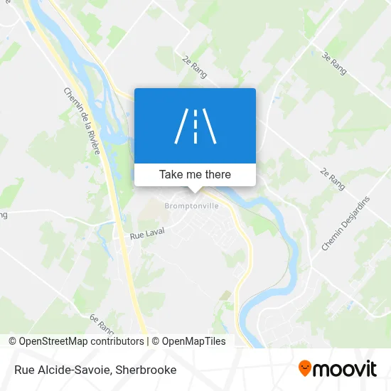 Rue Alcide-Savoie map