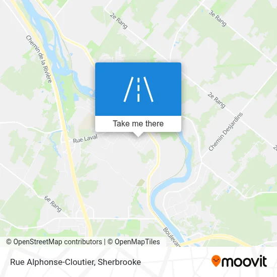 Rue Alphonse-Cloutier map