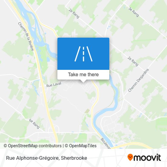 Rue Alphonse-Grégoire map